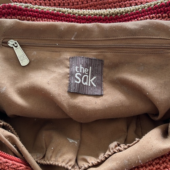 Free if purchase more than 40 dollars 
Sak knitted Totes - Picture 4 of 5